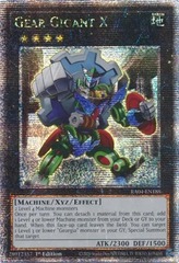 Gear Gigant X - RA04-EN188 - Quarter Century Secret Rare - 1st Edition